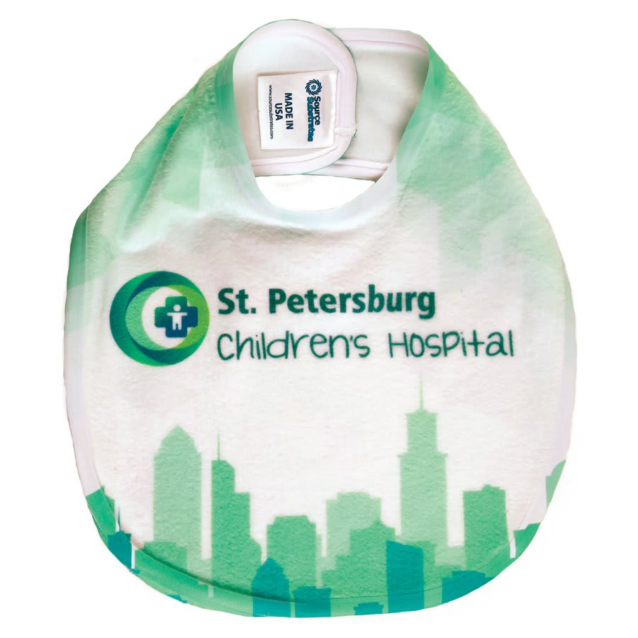 Small Fleece Baby Bib