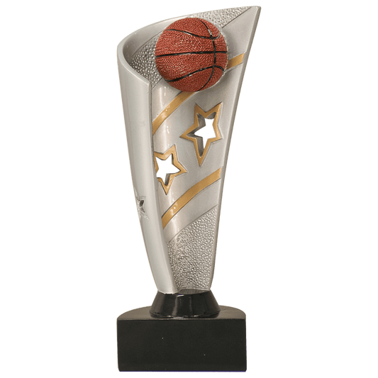 8 1/2" Basketball Banner Resin