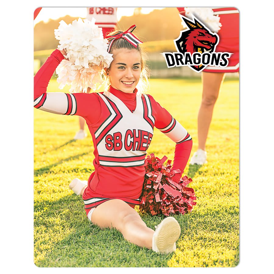 Gloss White 8" x 10" ChromaLuxe Aluminum Photo Panel