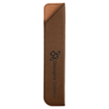 Dark Brown 6 1/4" Laserable Leatherette Pen Sleeve