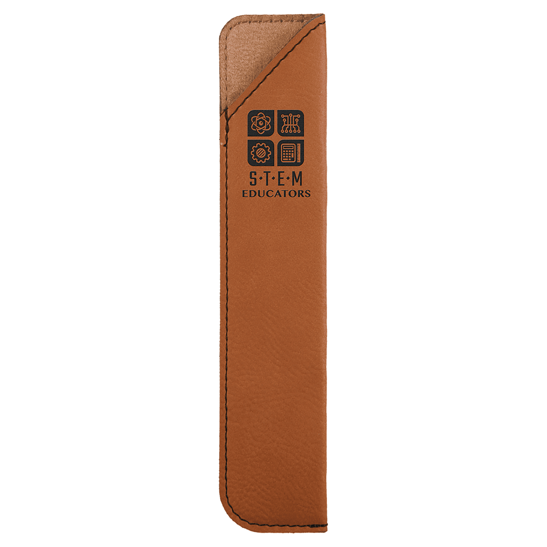 Rawhide 6 1/4" Laserable Leatherette Pen Sleeve
