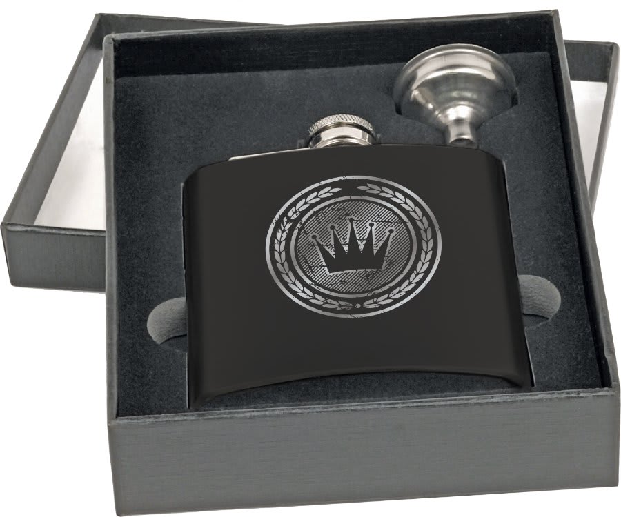 Matte Black Black 2 6 oz. Presentation Box
