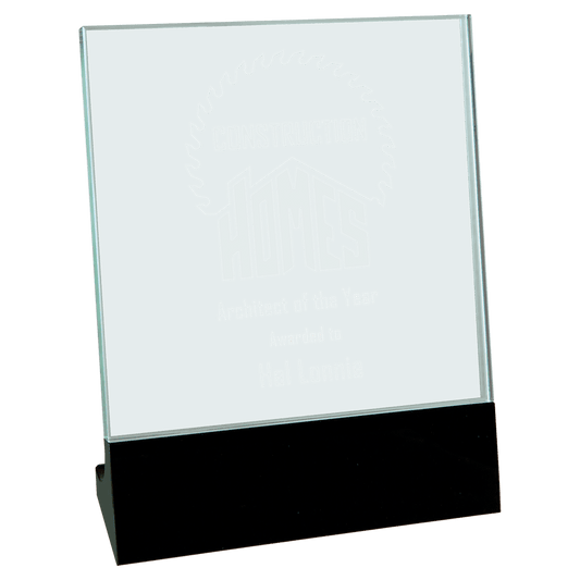 6" x 7" Glass Stand Up