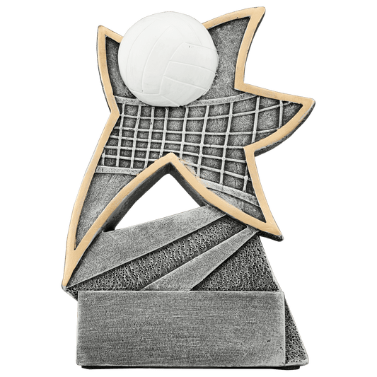 5 1/2" Volleyball Jazz Star Resin