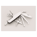 3/4" x 3 1/2" 11-Function Stainless Steel Pocket Knife