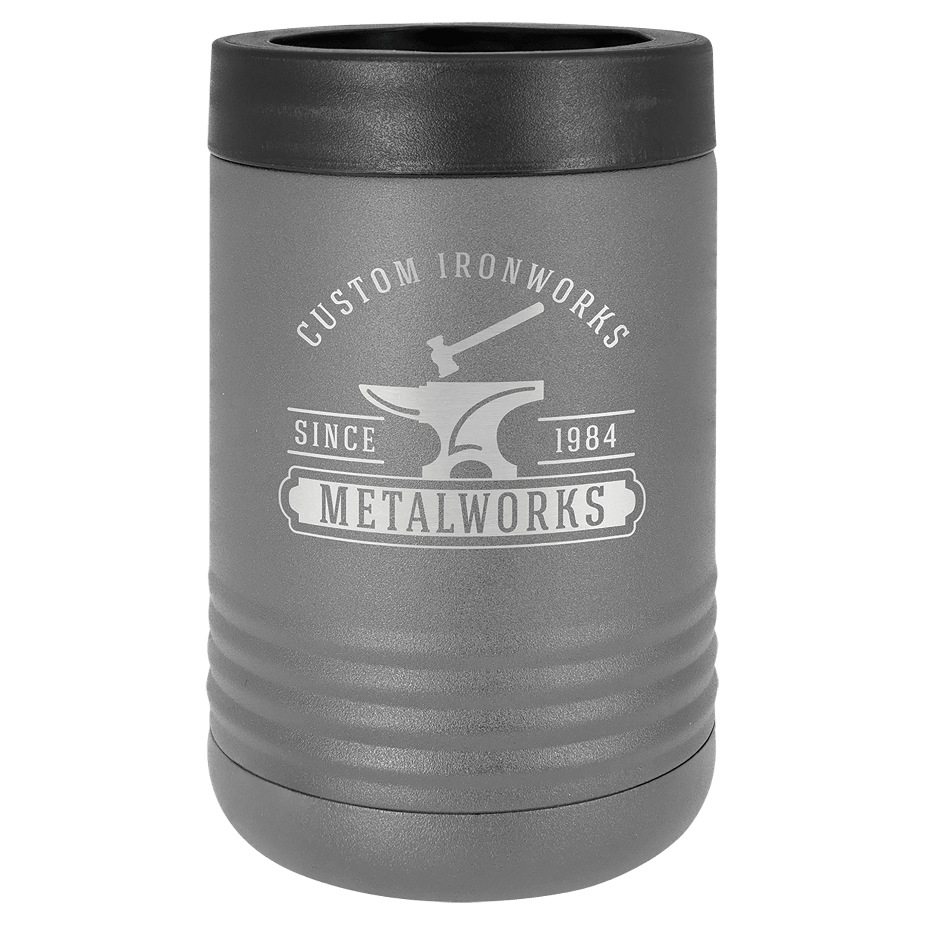 Dark Gray Stainless Steel Polar Camel Vacuum Insulated Beverage Holder