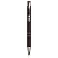 Black with Silver Trim Laserable Pen