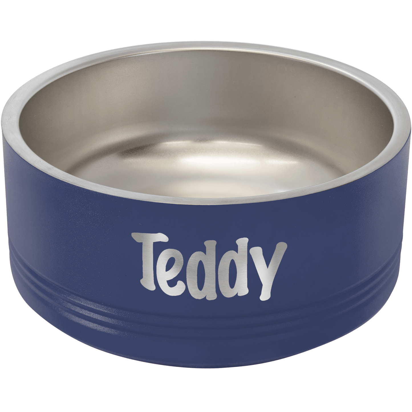 Navy Blue Polar Camel 32 oz. Medium Pet Bowl
