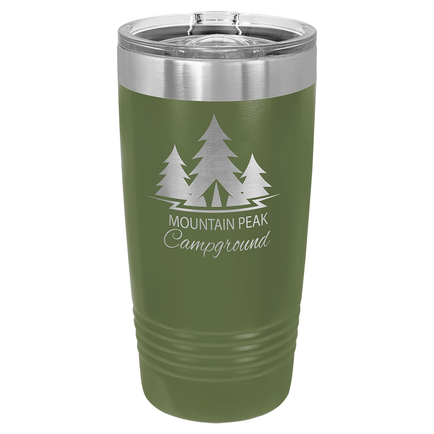 Green 2 Polar Camel 20 oz. Tumbler with Slider Lid
