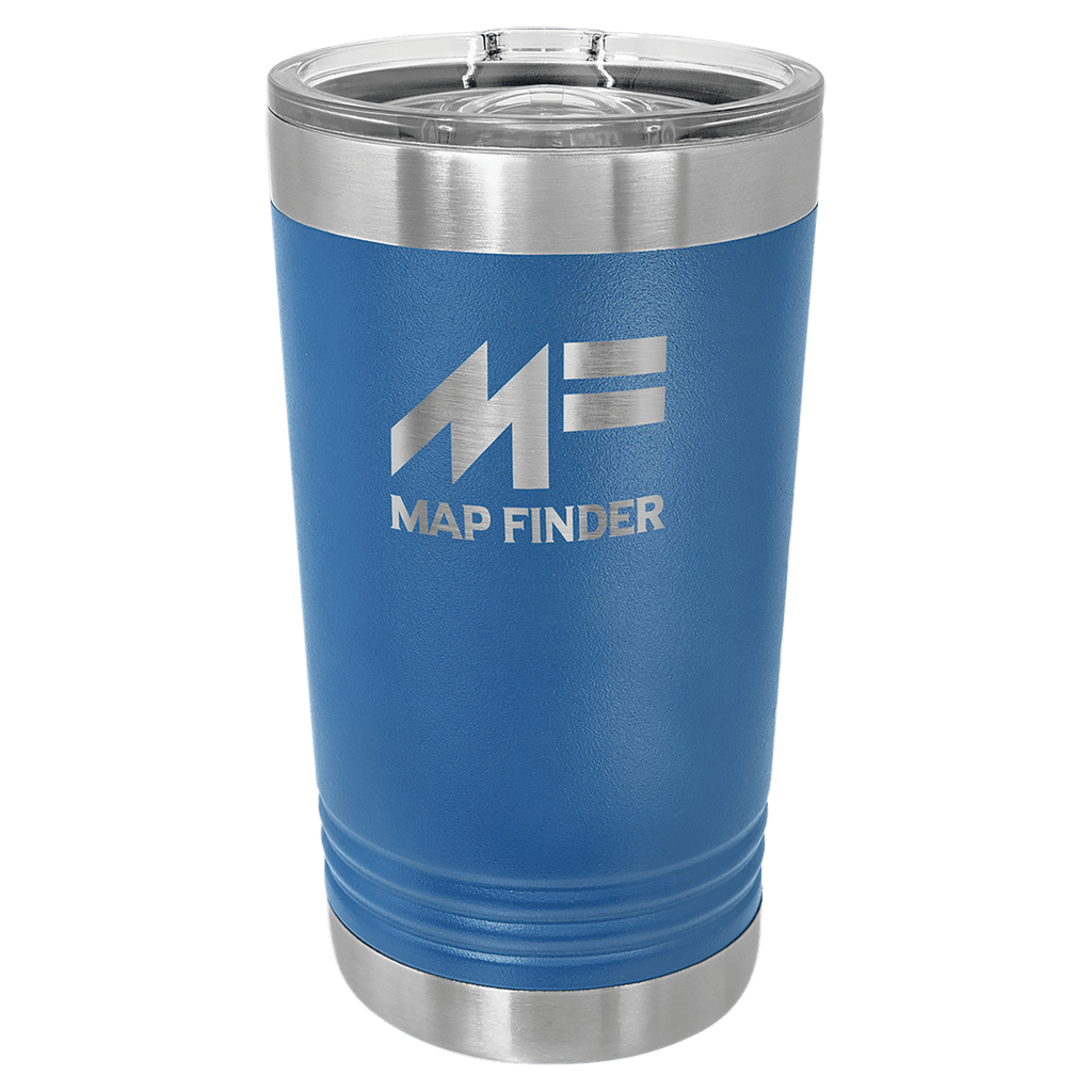 Royal Blue Polar Camel 16 oz. Pint with Slider Lid