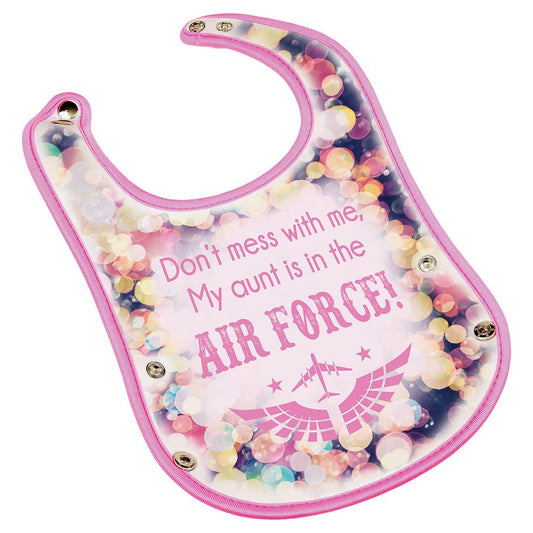 Pink 8" x 13" Sublimatable Baby Bib