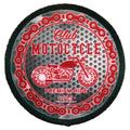 2 1/2" Round Sublimatable Patch with Adhesive & Black Border