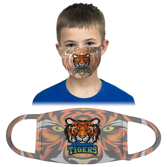 6" x 4" Child White Sublimatable Face Mask-Not For Medical Use