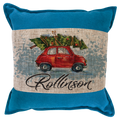 40" x 8" Sublimatable Burlap Pillow Wrap