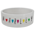 2.36" x 6.1 Sublimatable Ceramic Pet Bowl