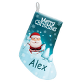 10" x 14" White Sublimatable Holiday Stocking