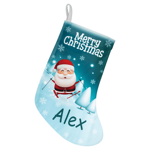 10" x 14" White Sublimatable Holiday Stocking