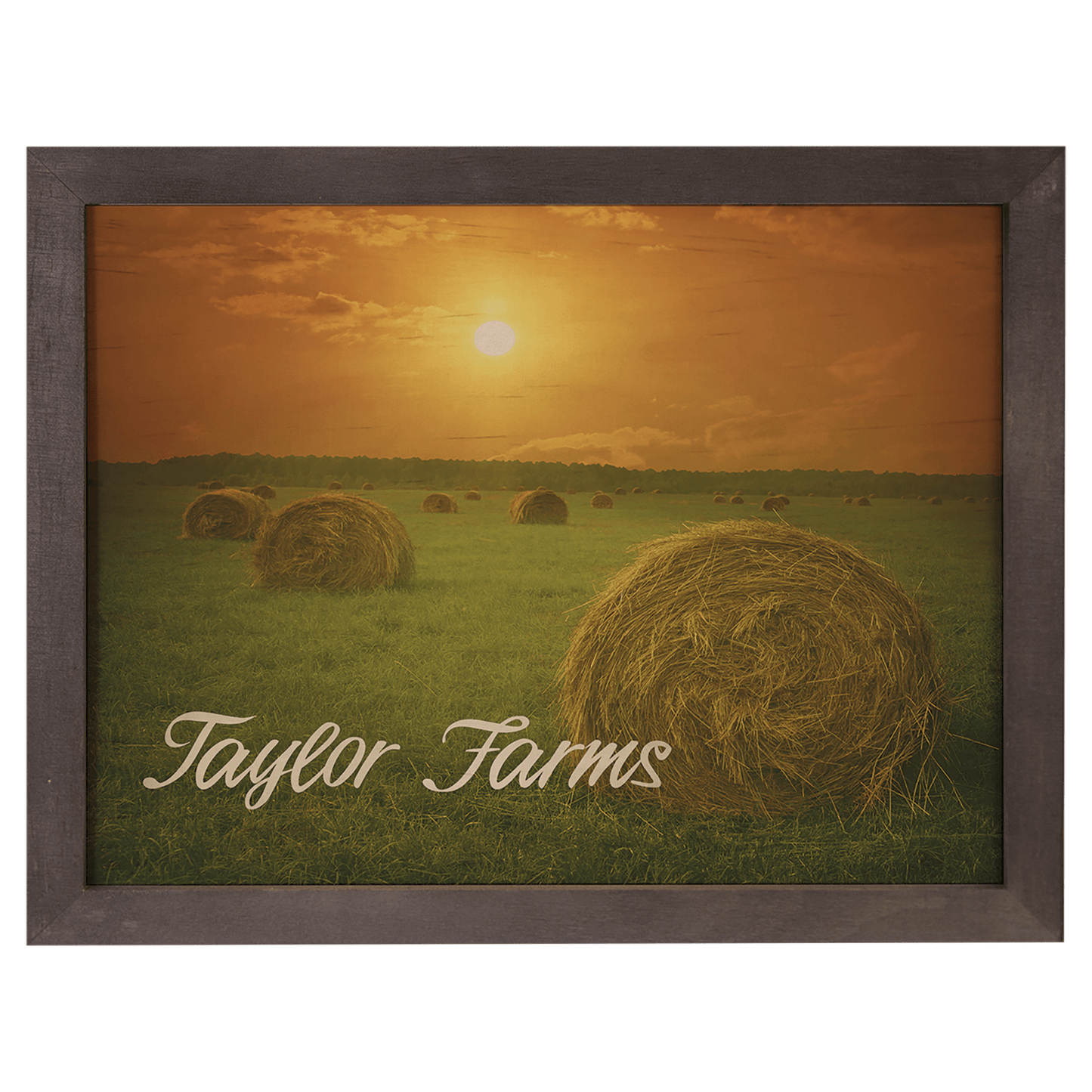 8" x 10" Sublimatable Wood Photo Panel with Frame