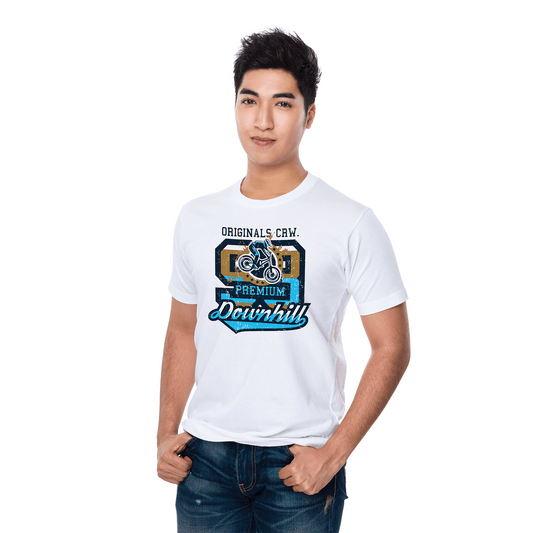 White Subli-Tru Performance T-Shirt Medium