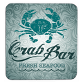 3 3/4" x 3 3/4" Sublimatable Flexible Square Coaster with Rubber Backing