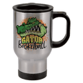 14 oz. Silver Sublimatable Stainless Steel Travel Mug