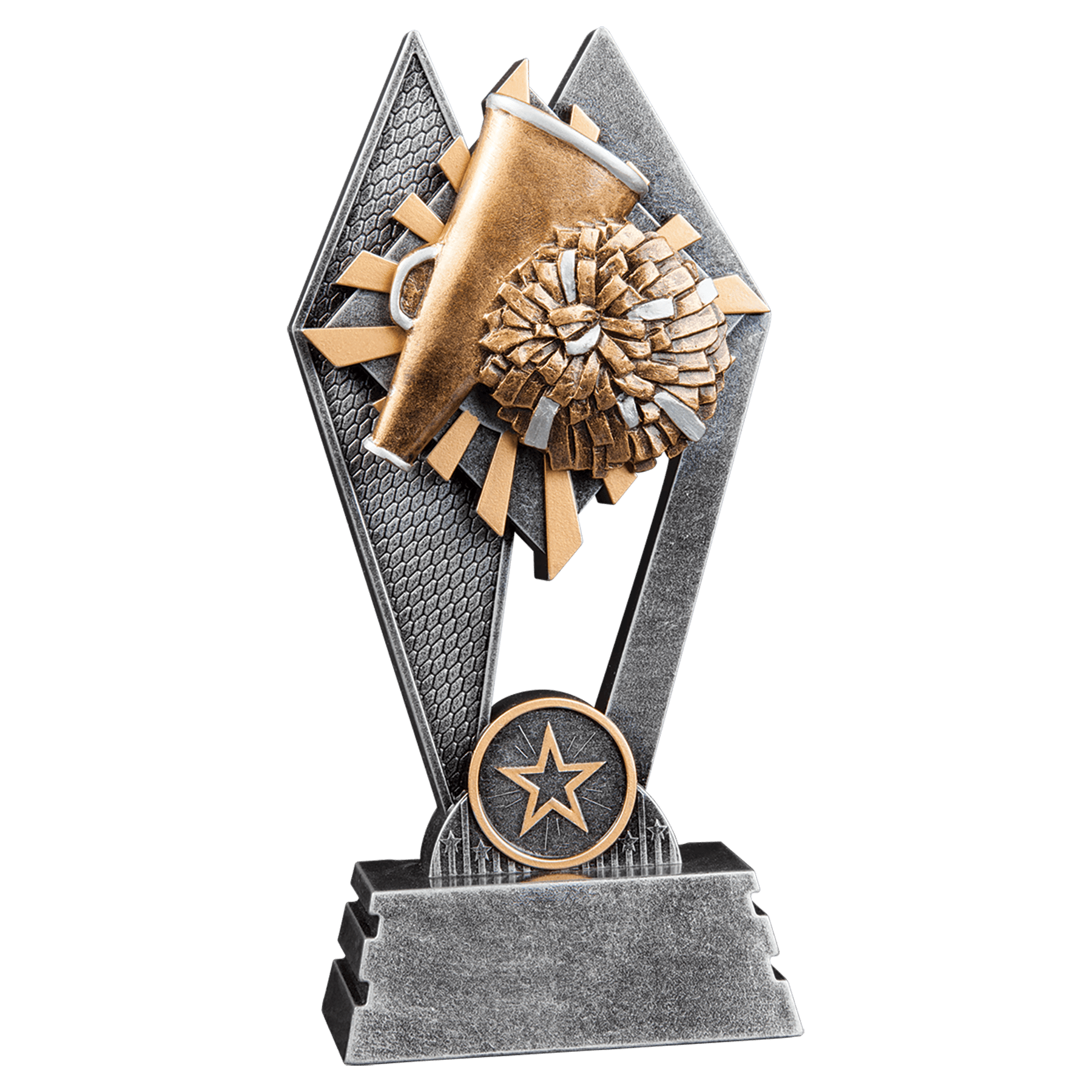 7" Cheer Sun Ray Award