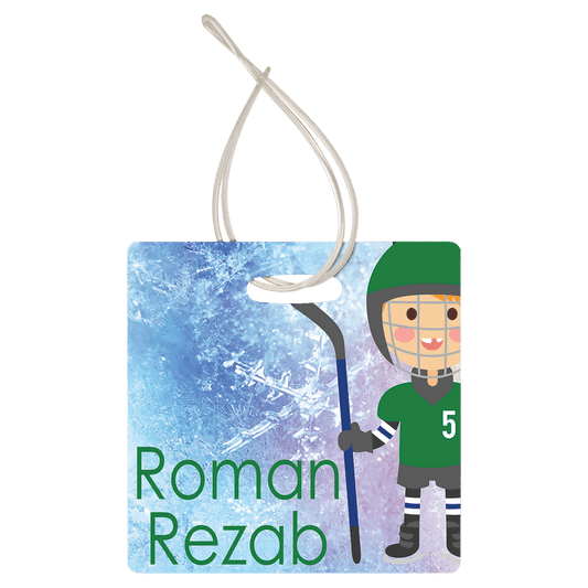 Gloss 2-Sided Bag Tag