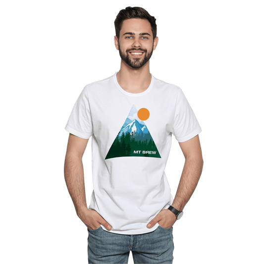 Men's Basic T-White